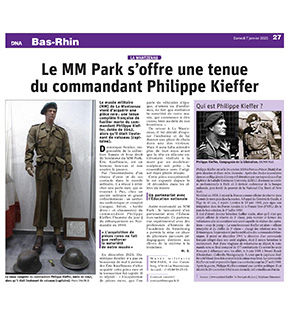 DNA : Le MM Park s’offre une tenue du commandant Philippe Kieffer