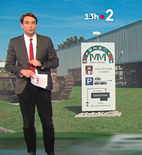 France 2 - Reportage tourné au musée MM Park