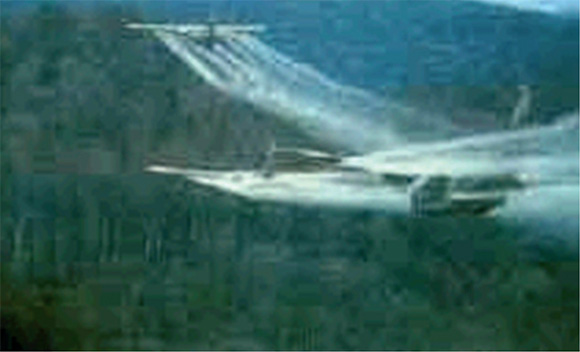 Epandage d'agent orange au Vietnam (1970)