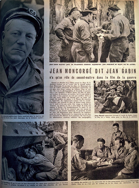 Jean-Gabin : La guerre, c'est pas du cinéma ! MM Park